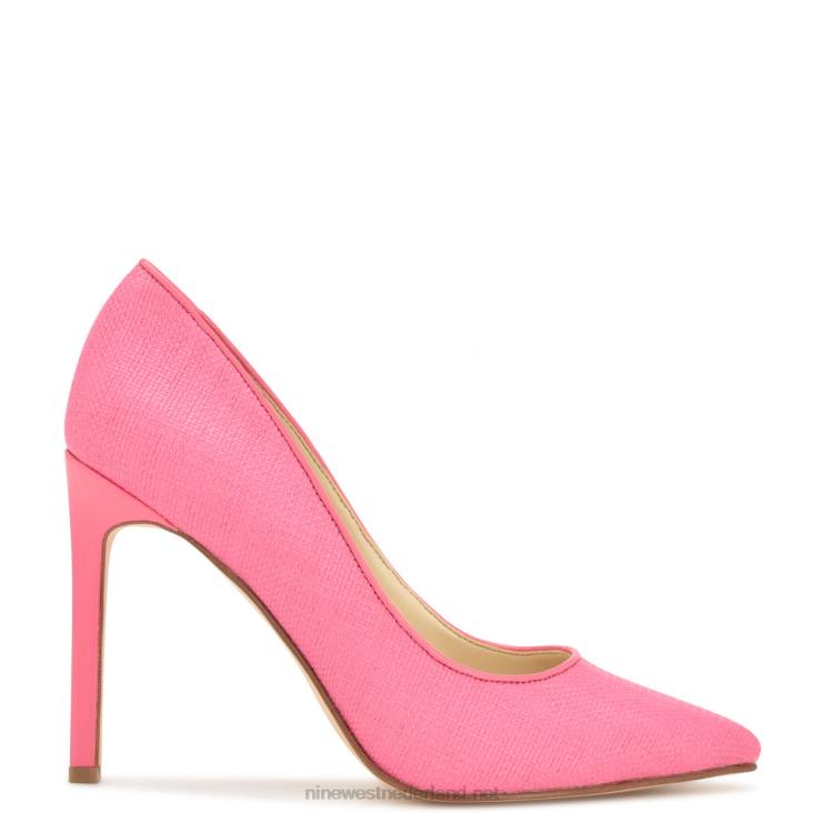 tatiana geweven pumps met spitse neus Nine West 62LB863 roze
