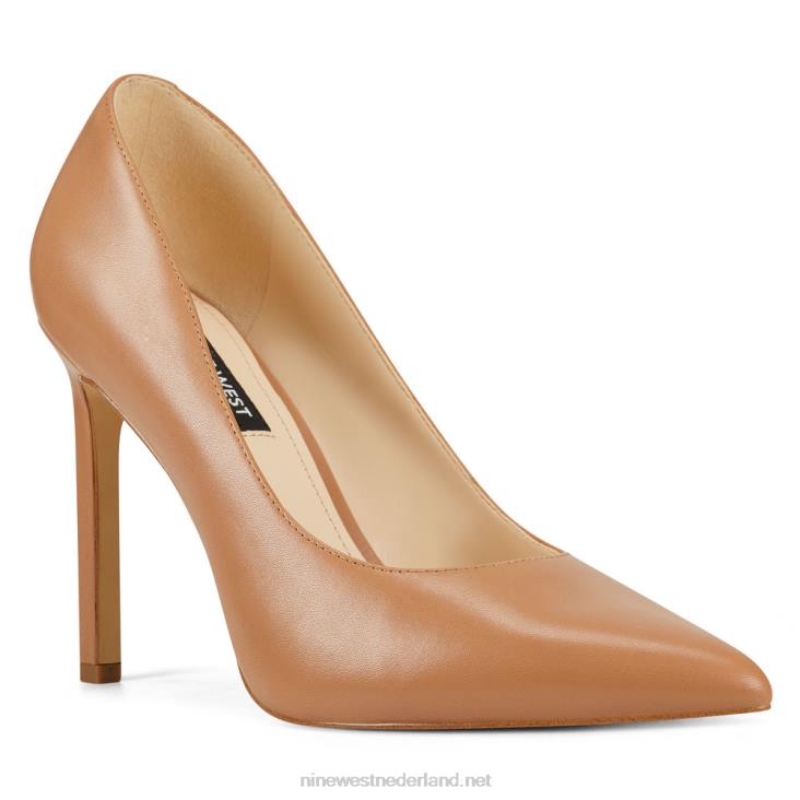tatiana pumps met spitse neus Nine West 62LB1485 echt leer