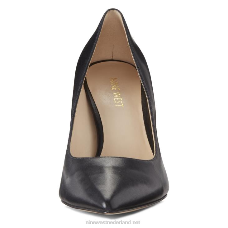 tatiana pumps met spitse neus Nine West 62LB1489 zwart leer