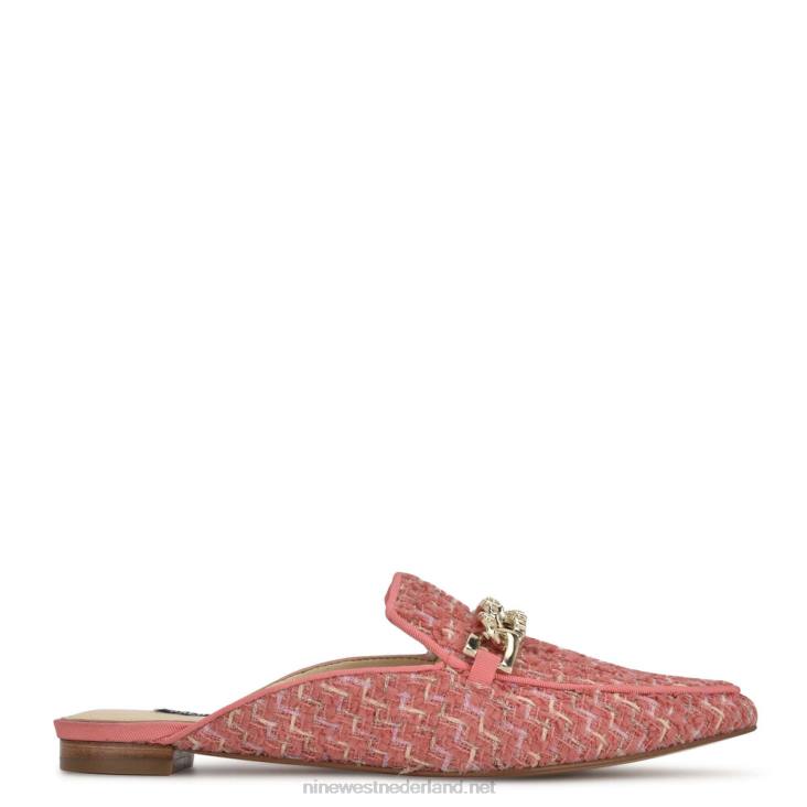 azuurblauwe muiltjes met puntige neus Nine West 62LB2349