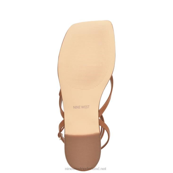 Nelson enkel wrap platte sandalen Nine West 62LB36 nieuwe bagage