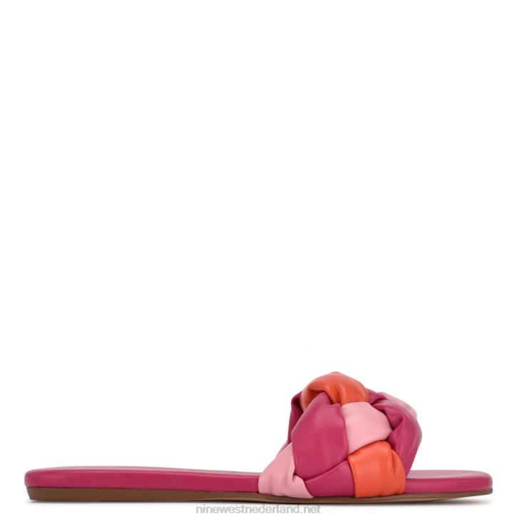 lula sandalen met platte slede Nine West 62LB106