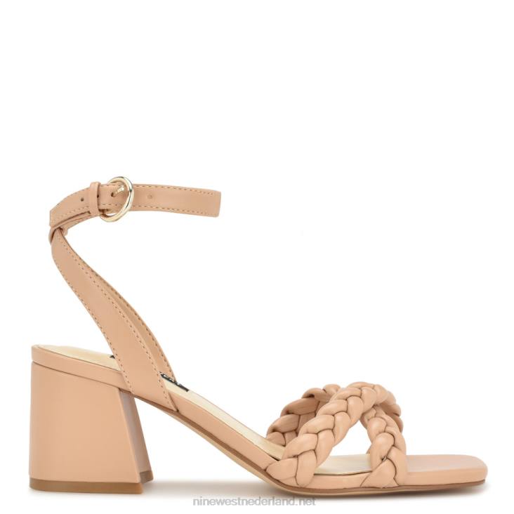 Gracann sandalen met blokhak Nine West 62LB325 warme blos