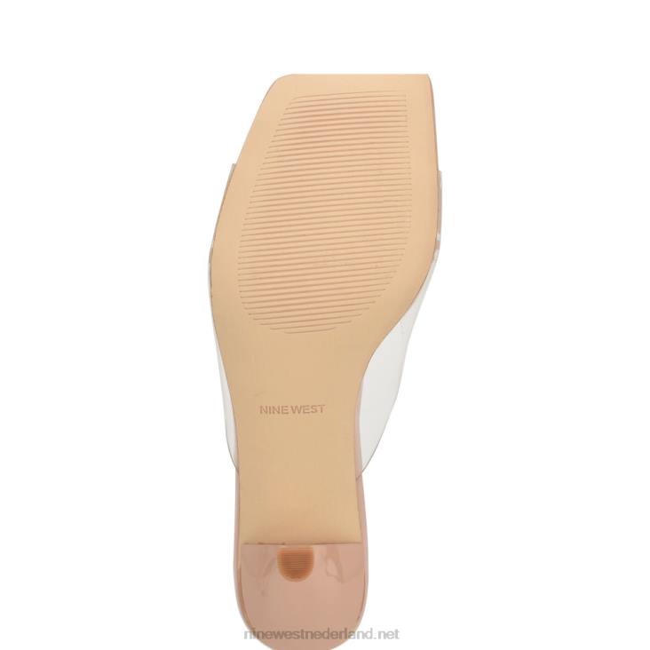 Raylen sandalen met hak Nine West 62LB172 nauwelijks naakt duidelijk