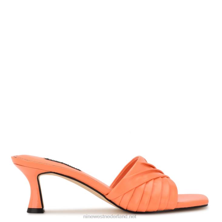azala sandalen met hak Nine West 62LB260 oranje