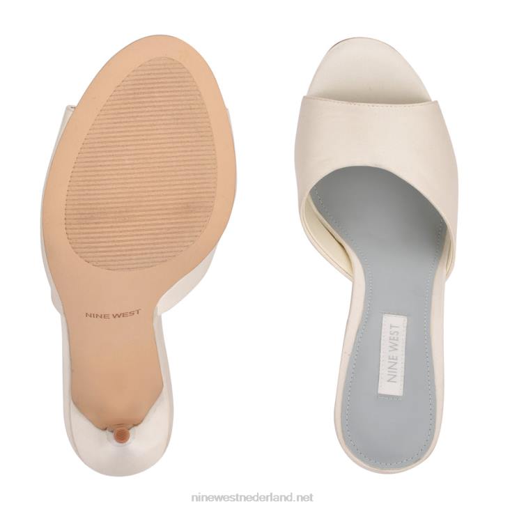 diva\'s sandalen met hak Nine West 62LB476 ivoor