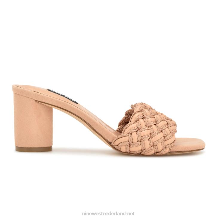 driah sandalen met hak Nine West 62LB214 donkere blos