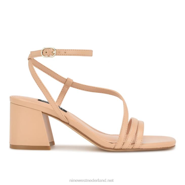 georga sandalen met blokhak Nine West 62LB190 warme blos