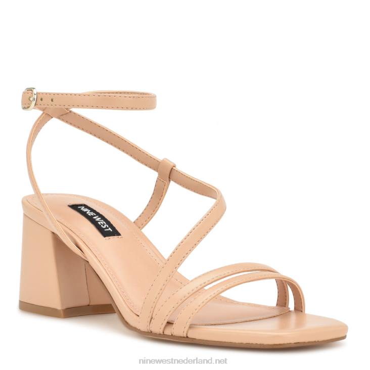 georga sandalen met blokhak Nine West 62LB190 warme blos