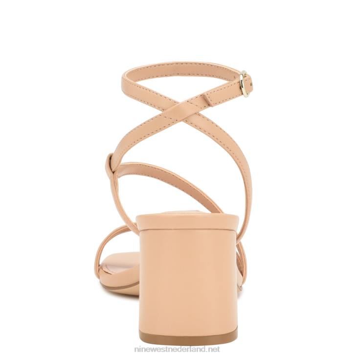 georga sandalen met blokhak Nine West 62LB190 warme blos