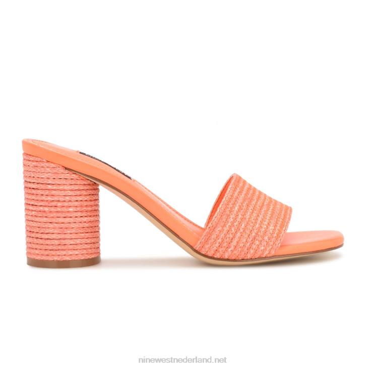 mapeli sandalen met hak Nine West 62LB141 oranje