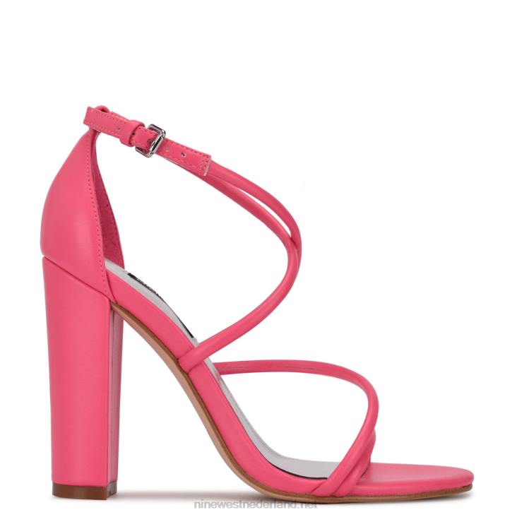 meer sandalen met hak Nine West 62LB1051 wauw roze