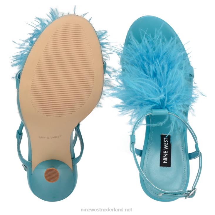 miljoen sandalen met enkelbandje en hak Nine West 62LB1748 wintertaling