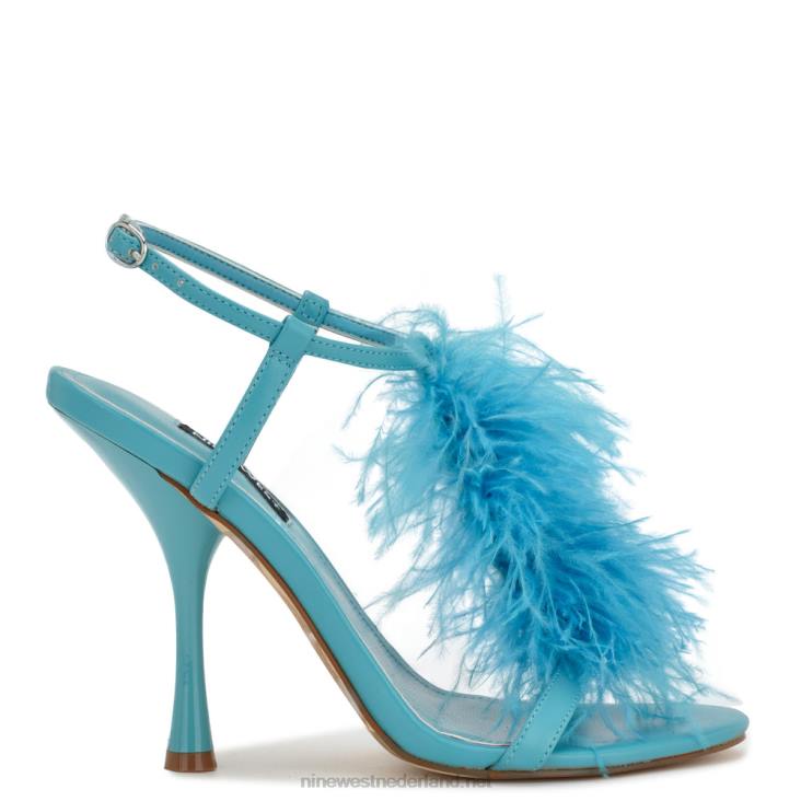 miljoen sandalen met enkelbandje en hak Nine West 62LB284 wintertaling