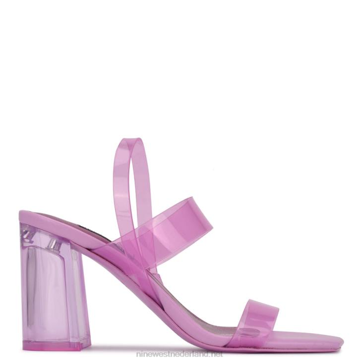 tenia sandalen met hak Nine West 62LB548 roze