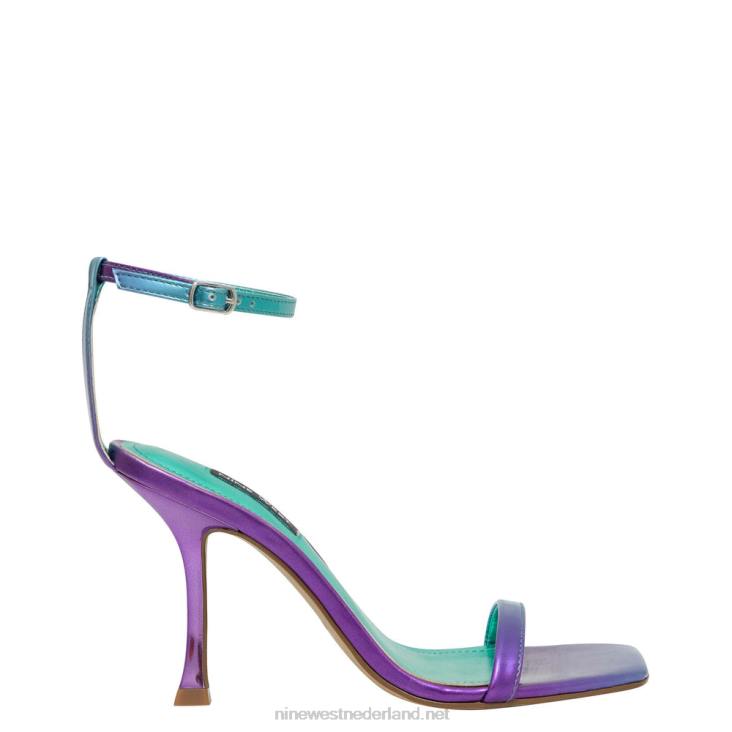 paars/blauw ombre iriserend