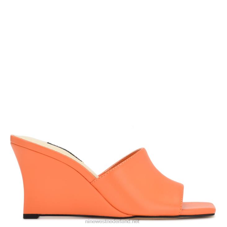 rovah sleehak sandalen Nine West 62LB682 oranje