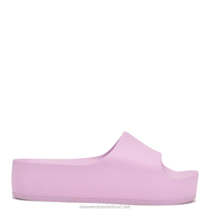 sandalen met glijbaan in het zwembad Nine West 62LB676 lichtpaars