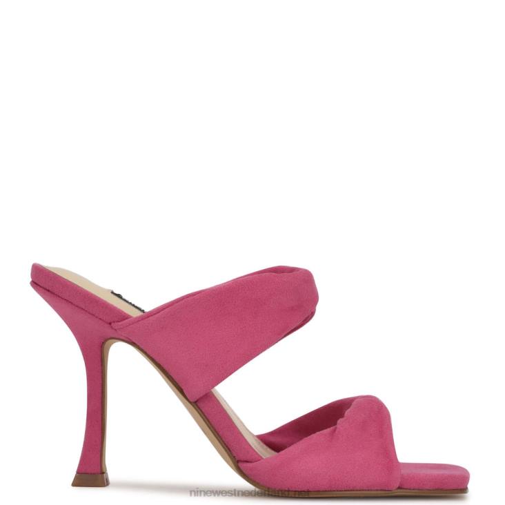 seeya sandalen met hak Nine West 62LB1004 schokkend roze