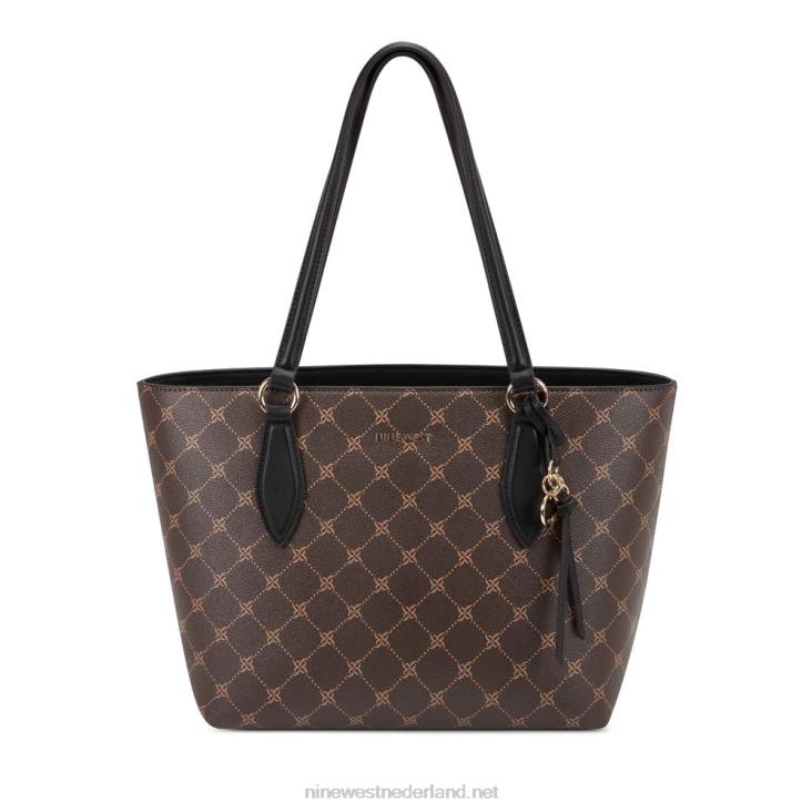 Paisley kleine draagtas Nine West 62LB2709 bruin zwart
