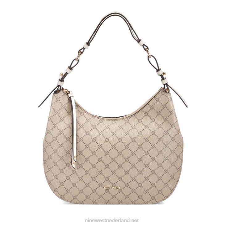 irina zwerver Nine West 62LB2793 beige logo/melk
