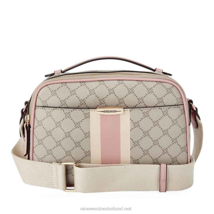 Pamela cameratas Nine West 62LB2597 beige logo/roze