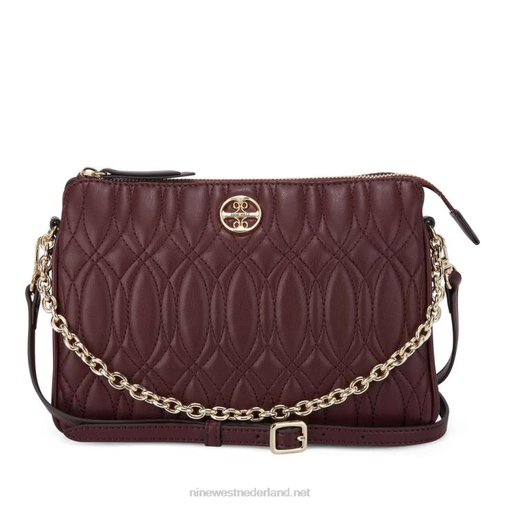 angelina gewatteerde xbody met 3 compartimenten Nine West 62LB2641