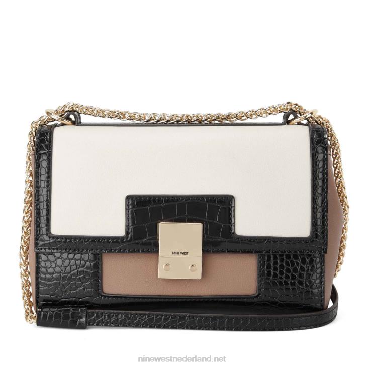 esdoorn cabriolet xbody flap Nine West 62LB2563 zwart multi