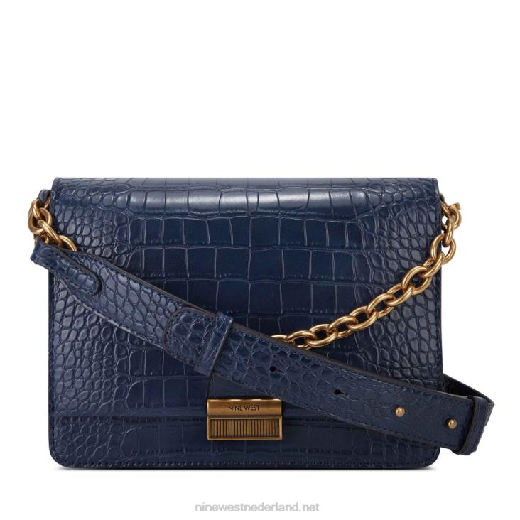 kathy crossbody flap Nine West 62LB2556 franse marine