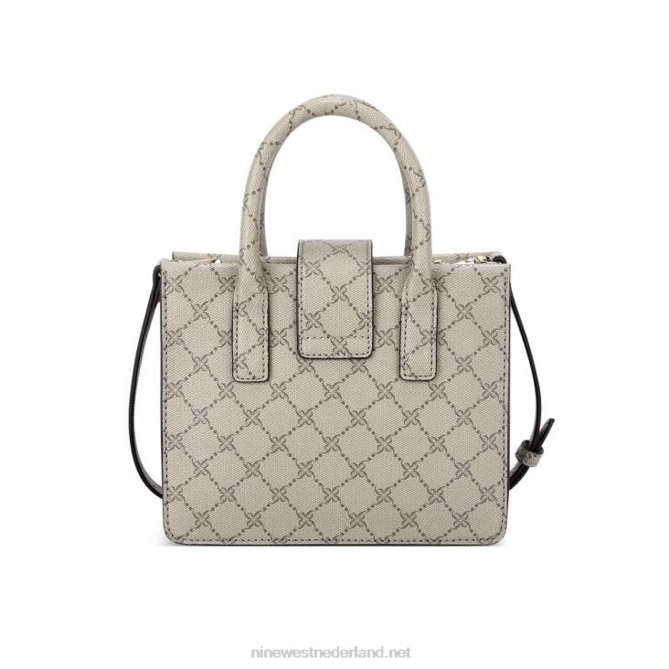 kathy mini jetset draagtas Nine West 62LB2681 beige logo multi