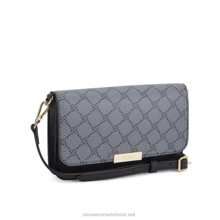 lawson portemonnee aan een touwtje Nine West 62LB2692 Frans marine-logo