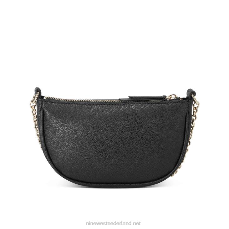 maud mini crossbody rits aan de bovenkant Nine West 62LB2614 zwart