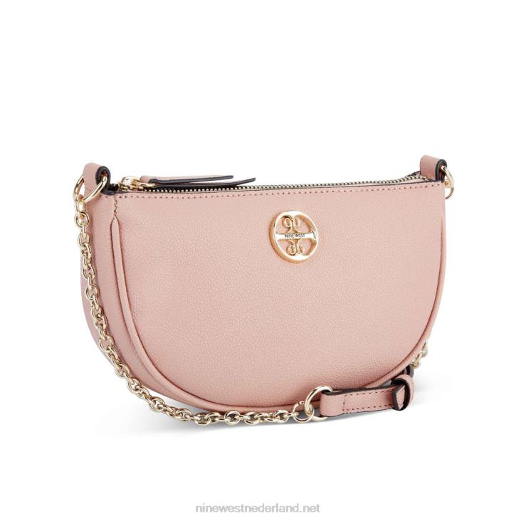 maud mini crossbody rits aan de bovenkant Nine West 62LB2662 terra roze