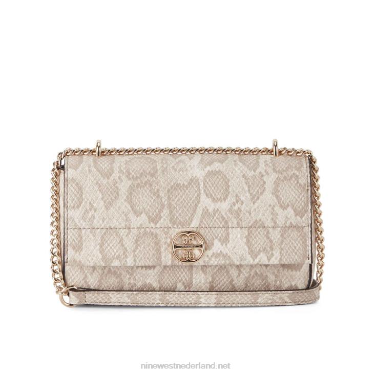 Kyelle cabriolet x bodyflap Nine West 62LB2496 natuurlijke python