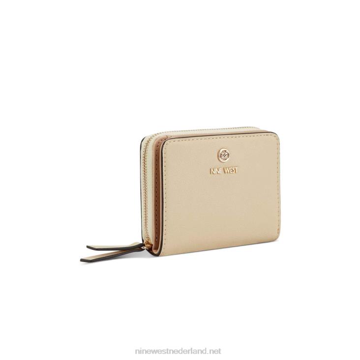 Linnette portemonnee met kleine ritssluiting Nine West 62LB2514 maïszijde