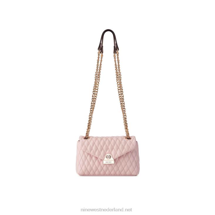 caelia mini converteerbare crossbody klep Nine West 62LB2440 pastelroze