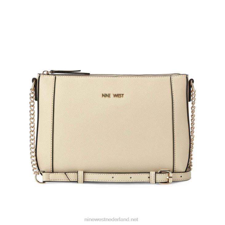 crossbody met ritssluiting aan de bovenzijde van basilicum Nine West 62LB2431 maïszijde