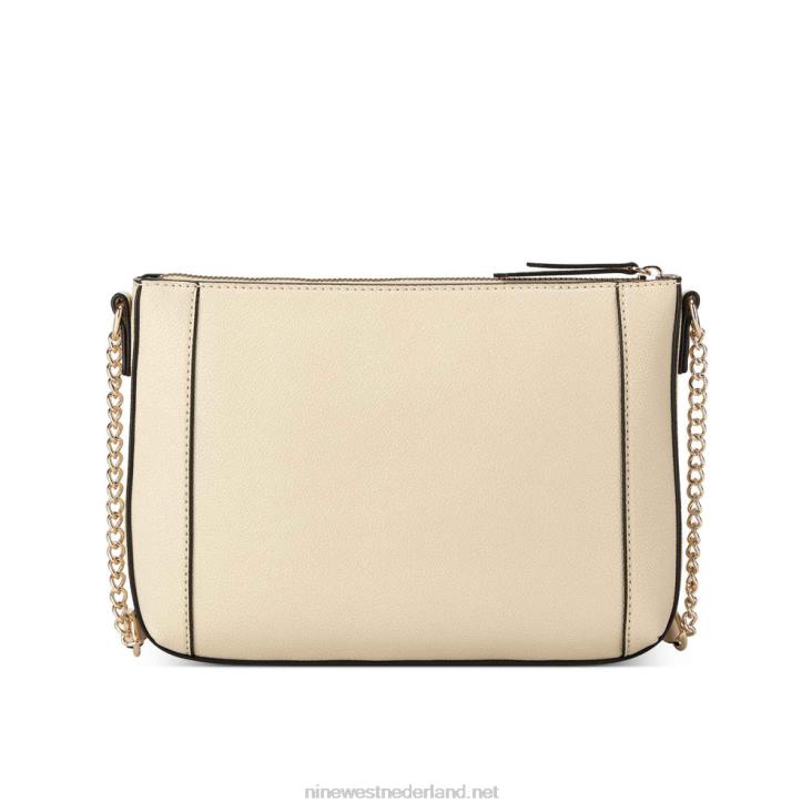crossbody met ritssluiting aan de bovenzijde van basilicum Nine West 62LB2431 maïszijde