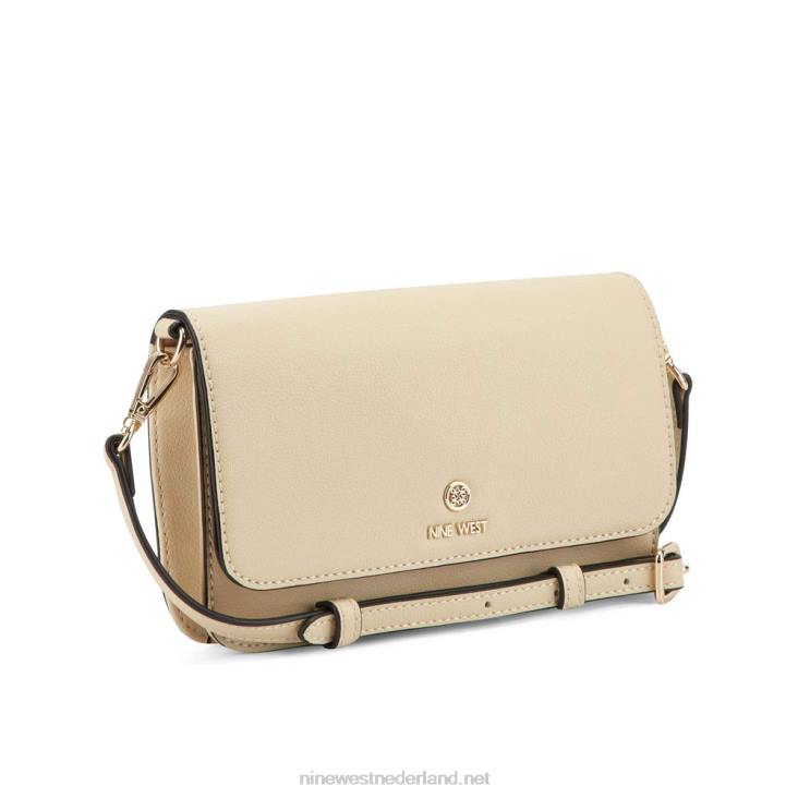 linnen portemonnee aan een touwtje Nine West 62LB2515 maïszijde