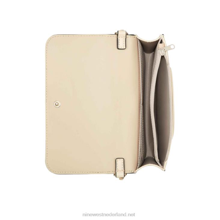 linnen portemonnee aan een touwtje Nine West 62LB2515 maïszijde